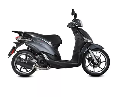 Full System Exhaust Mivv MOVER Black Inox PIAGGIO LIBERTY 125 2019 > 2023 • $313.60